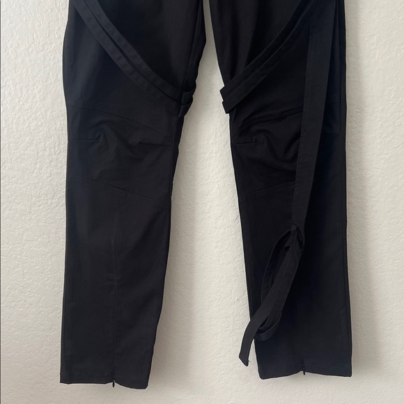NWT MANIERE DE VOIR Carpenter Cargo Trousers Black Pants in Size 4 - Picture 6 of 16